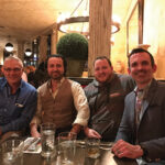 Tim Morrell, Regional Director, Constellation Brands; John Tsipouras, Sales Representative, Slocum & Sons; Kevin Randall, Lagunator CT, Lagunitas Brewing Co.; Jack Shute, General Manager, Northeast Spirits, Constellation Brands.