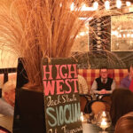 High West display during the spirit dinner on March 30.