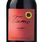 Tiamo Chanti, an organic wine of Italy.