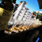 Pours of The Glenlivet Single Malt Scotch Whiskey. Photo courtesy Zach Schavone.