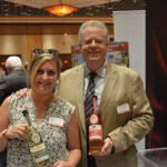 Emily Clarke, Marketing Manager and Tim Clarke, General Manager, Polly & Joan's Cordial Co.