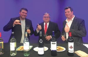 Robert Prestash, Co-Host, “Two Guys and a Lotta Wine”; Jerry Farrell, Jr., Law Office of Jerry Farrell, Jr.; Jim Kimbrough, Co-Host, “Two Guys and a Lotta Wine.”