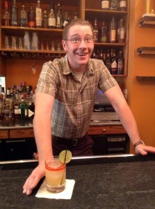 Mixologist Silas Axtell