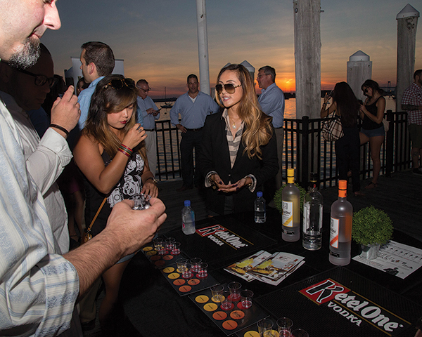 Newport Harbor Provides Sunset Backdrop for Ketel One