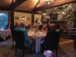 The Krug Champagne pairing dinner was held at Winvian Farms in Morris, Connecticut. The Krug Champagne pairing dinner was held at Winvian Farms in Morris, Connecticut.
