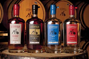 Litchfield Distillery Bourbon portfolio.