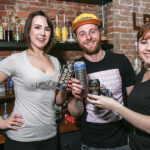 All from Little River Restoratives: Kristen Mixter, Matt Pierce and Alexa Doyer.