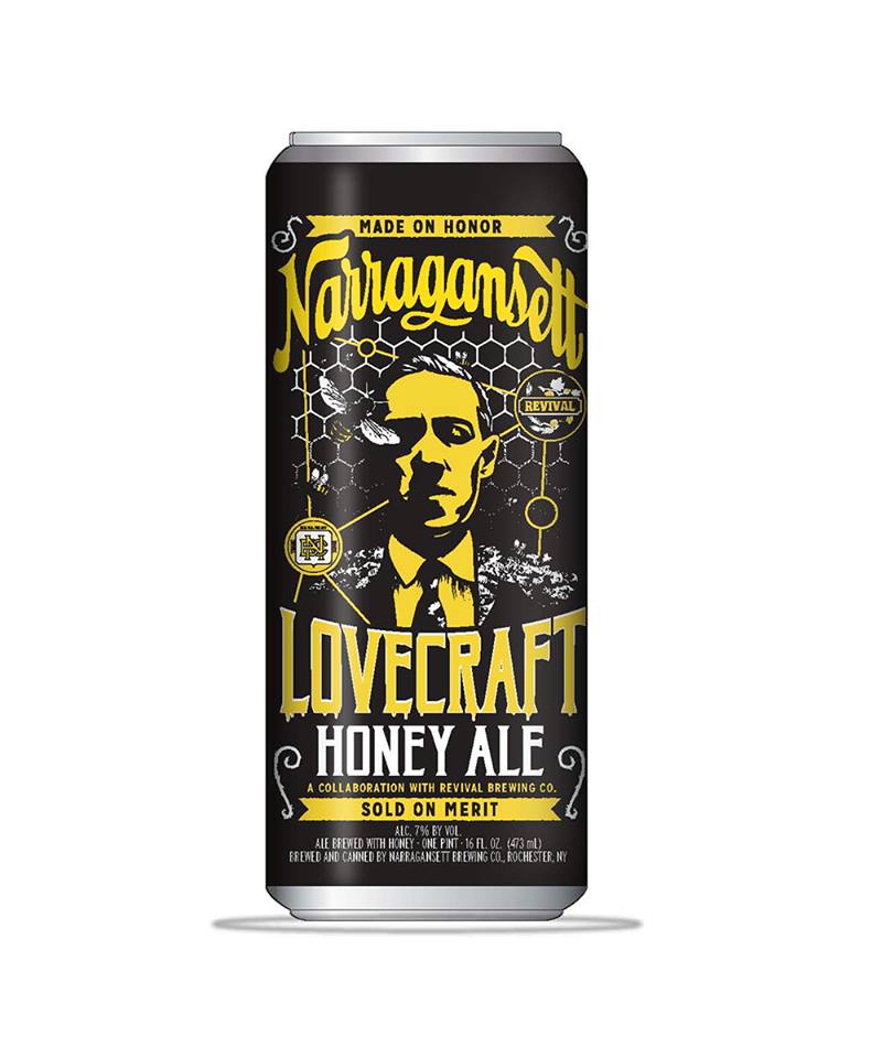 Narragansett Offers New H.P. Lovecraft Honey Ale