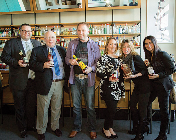 Lubbers Visits for Whiskey Tasting and Brand Education