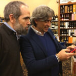 Currado during the in-store tasting at Kent Wine and Spirits.