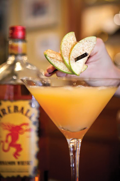 Serving Up: “Spiced Cider Martini” at Andino’s