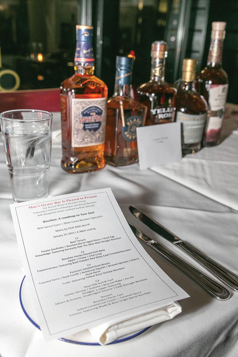 Winter Bourbon Dinner Showcases Brands