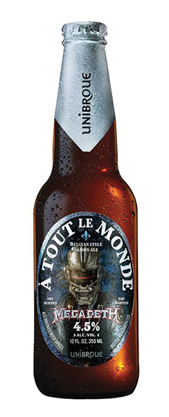 Unibroue, Megadeth Join Forces to Launch New Beer