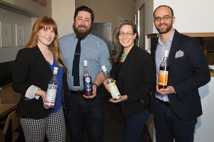 Laura Kanzler, Business Development Manager, Horizon Beverage, Origin Division; Joe Landolfi, Brand Manager Market Street Spirits, Opici Family Distributing; Sophie Daniels, Northeast Region Manager, Opici Family Distributing; Mateo Meletti, Meletti Italian Liqueurs.