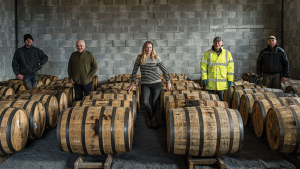 Louise McGuane is a leader in the revival of whiskey bonding in Ireland, which practically disappeared in the 1930s; under the J.J. Corry label, she blends and matures whiskies from multiple sources.