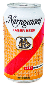 1975 throwback Narragansett Beer can.