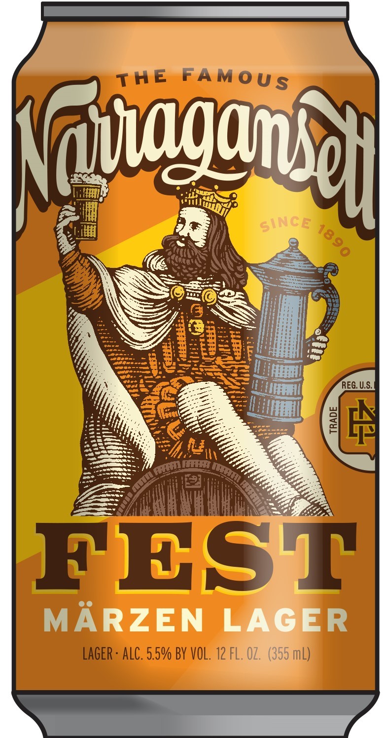 Narragansett Beer Announces Fest Märzen Lager Is Back for Fall