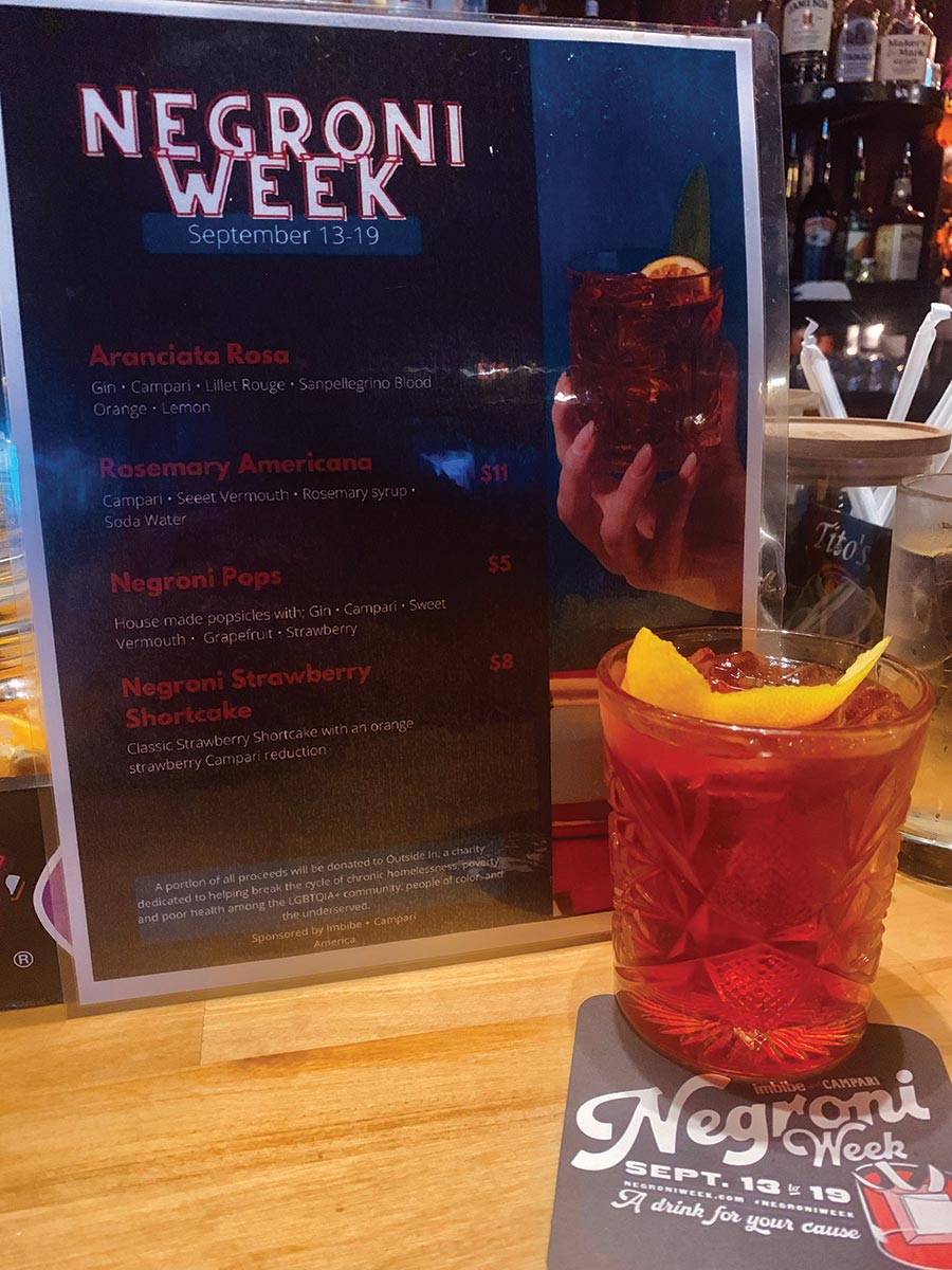 Connecticut Venues Participate in Annual Negroni Week