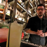 Michael Boiano from Savoy in West Hartford presenting his cocktail creation.