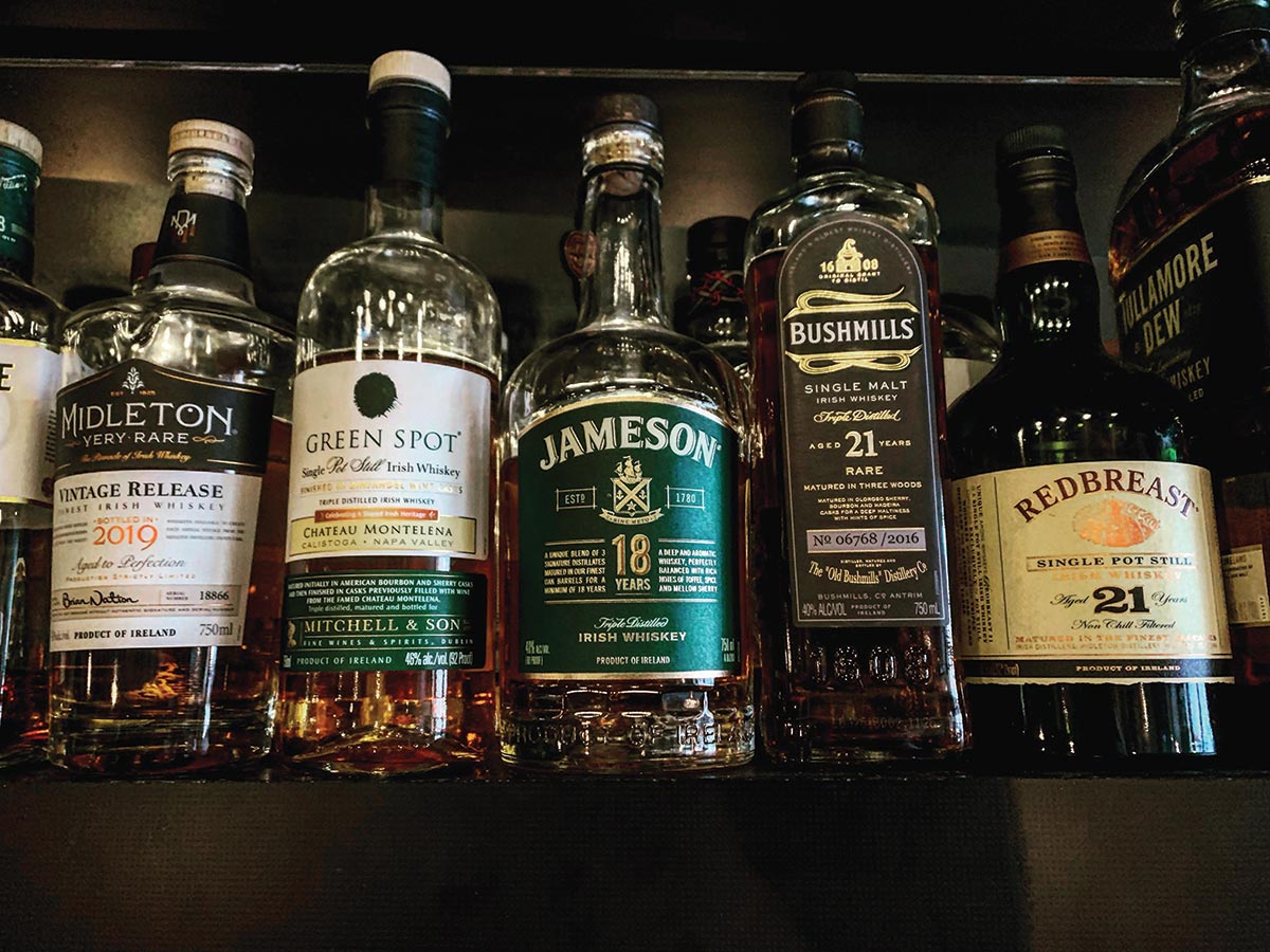 Oak Haven Hosts St. Patrick’s Day Rare Irish Whiskey Dinner