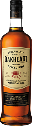 Oakheart Spiced Rum Launches New Bottle Design