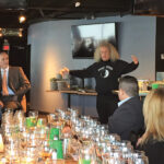 Winemaker Charles Smith discussing the wine offerings.