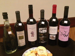 A selection of organic and biodynamic wines from Missing Link Wine Company, West Hartford, CT.