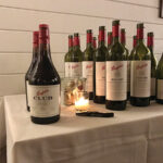 The Penfolds wine lineup.