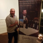 Michael Fino, Owner, Twisted Vine Fine Wine & Spirits in Fairfield during the charitable tasting for the Caroline House.