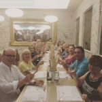 The group of 17 after a wine tasting at Marchesi di Barolo. Guests from the trip were from Rhode Island, Maryland and Florida.