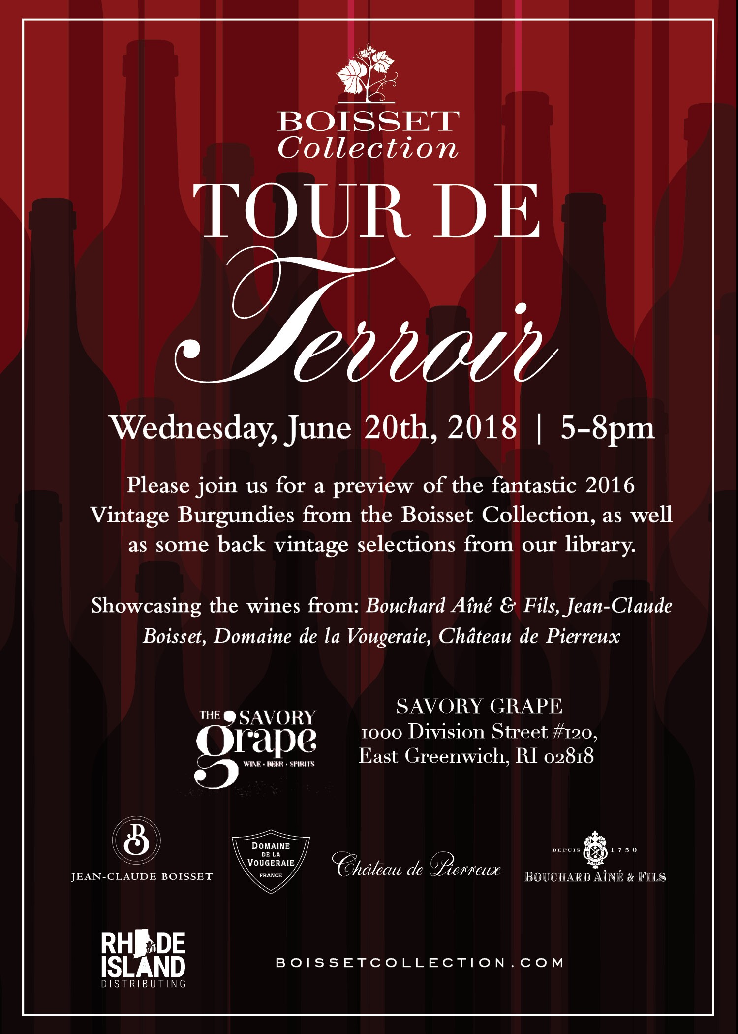 June 20, 2018: Boisset Wines Tour de Terroir