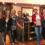 The Women of Howell Mountain wine dinner at Besos Kitchen. Heather Griffin, Summit Lake Vineyards; Jacalyn Spence, Spence Vineyards; Kara Dunn, Retro Cellars and Desiree Altemus, Red Cap Vineyards.