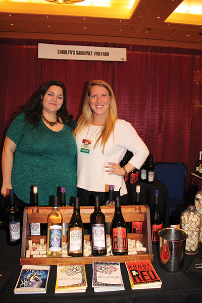 Carolyn’s Sakonnet Vineyard Pours at Sun WineFest