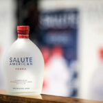 Salute American Vodka is made with corn and wheat grains, distilled four times for a smooth, clean taste and USA Certified™.