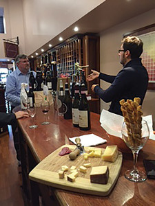 Claudio Viberti at The Savory Grape in East Greenwich, RI. Claudio Viberti at The Savory Grape in East Greenwich, RI.