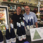 Dave Galanto, Owner, Paradise Wine & Spirits in Old Saybrook with Michael Schlink. 