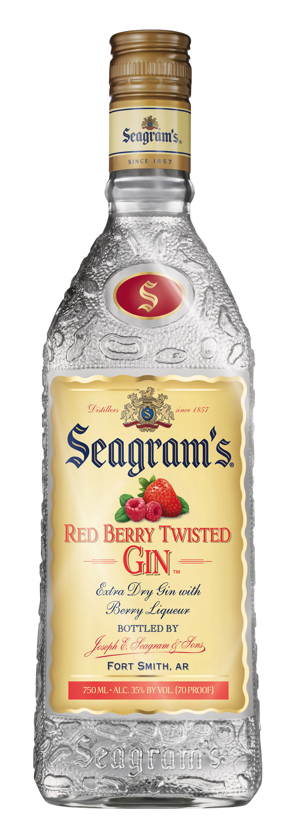 Seagram’s Red Berry Twisted Gin Is Added to Flavor Line