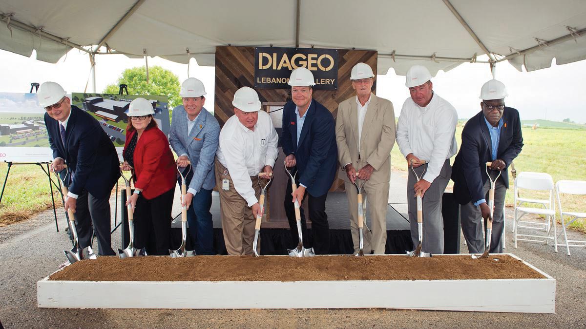 Diageo Breaks Ground on New Kentucky Distillery