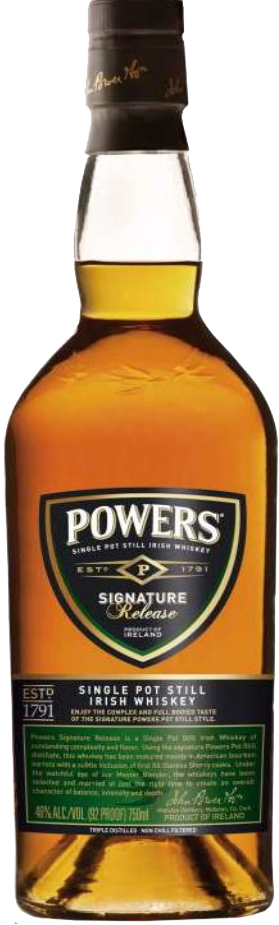 New Packaging for Powers Gold Label