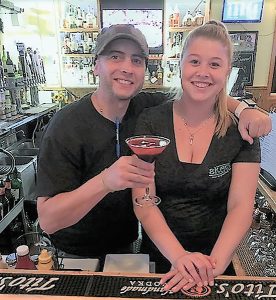 Derek Sears, Bartender and Shannon O’Brien, Bar Manager