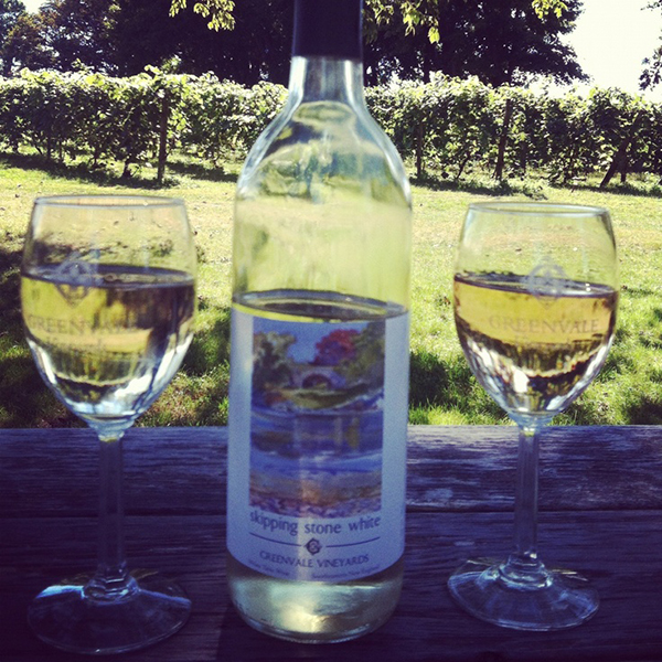 Serving Up: Greenvale Vineyards “Skipping Stone White”