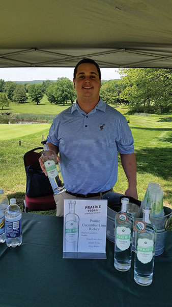 Jimmy Swanson, Beverage Manager, Wampanoag Country Club in West Hartford.