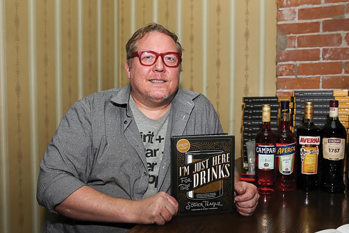 Author and Bartender Teague Visits Hartford for Book Signing