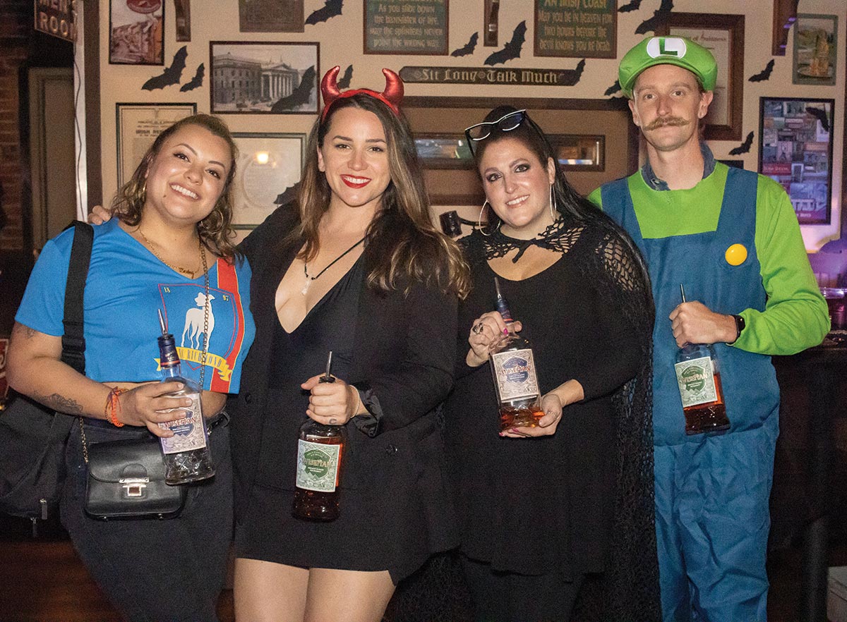 Brescome Barton Hosts Halloween Bartending Competition