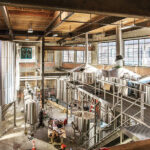 Isle Brewers Guild is located on 461 Main Street in Pawtucket an offers a 100-barrel brewhouse, tasting room, indoor and outdoor event spaces, along with classroom space and corporate offices. It’s expected to open early 2017.