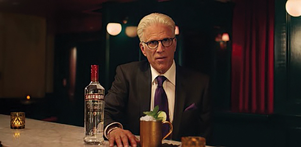 Smirnoff Partners with Actor Danson for Marketing Campaign