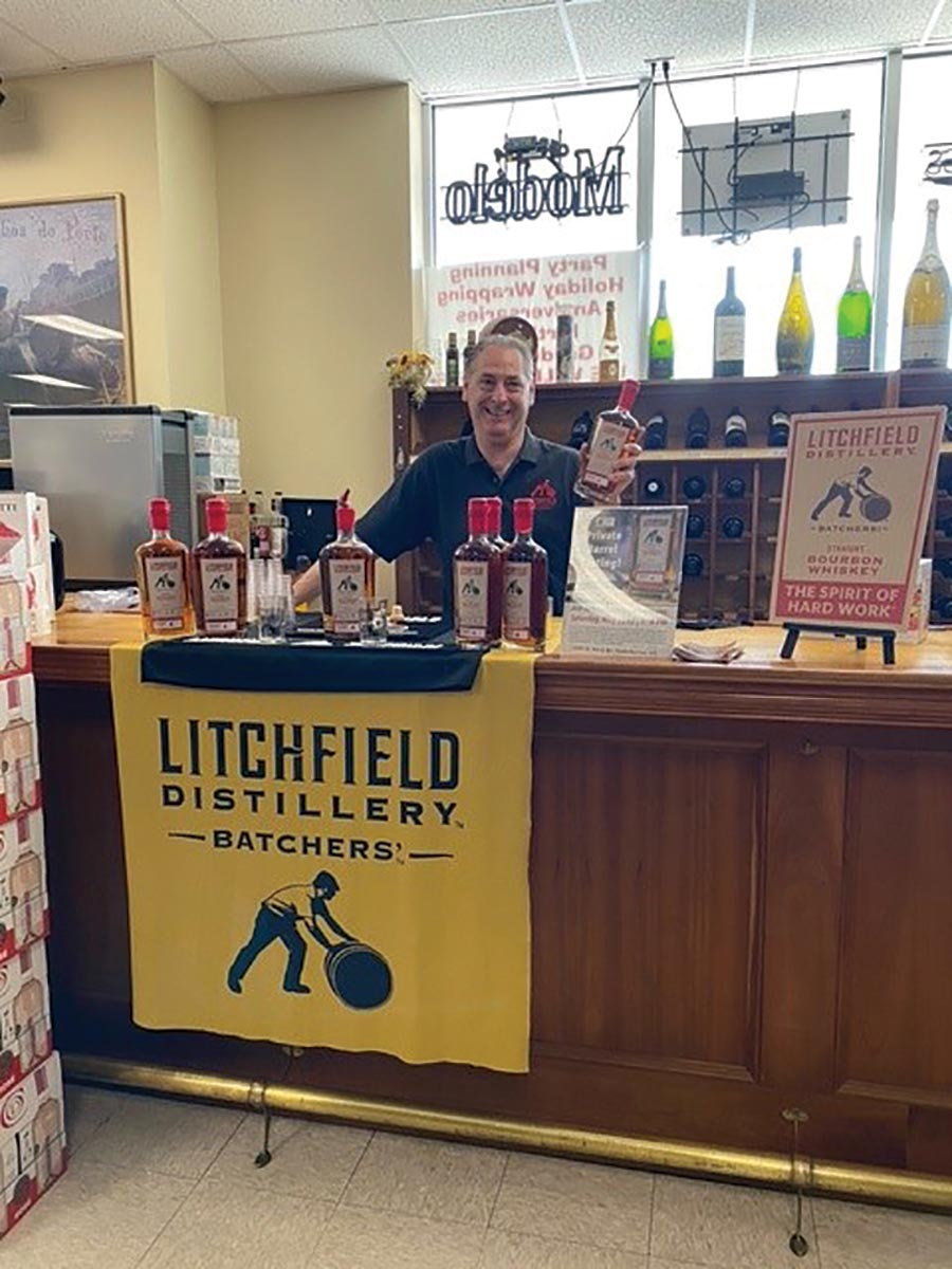 The Cork Hosts Litchfield Distillery Bourbon Tasting