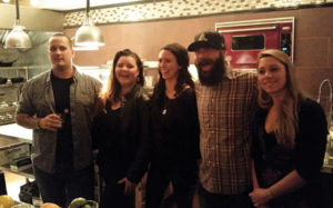 Corey Hayes, Fluke Wine Bar; Adrienne Nicole, Vanderbilt Grace; Megan Freitas, Statesman Tavern; Jonathan Edgell, White Horse Tavern; Caitlin Murphy, Statesman Tavern.