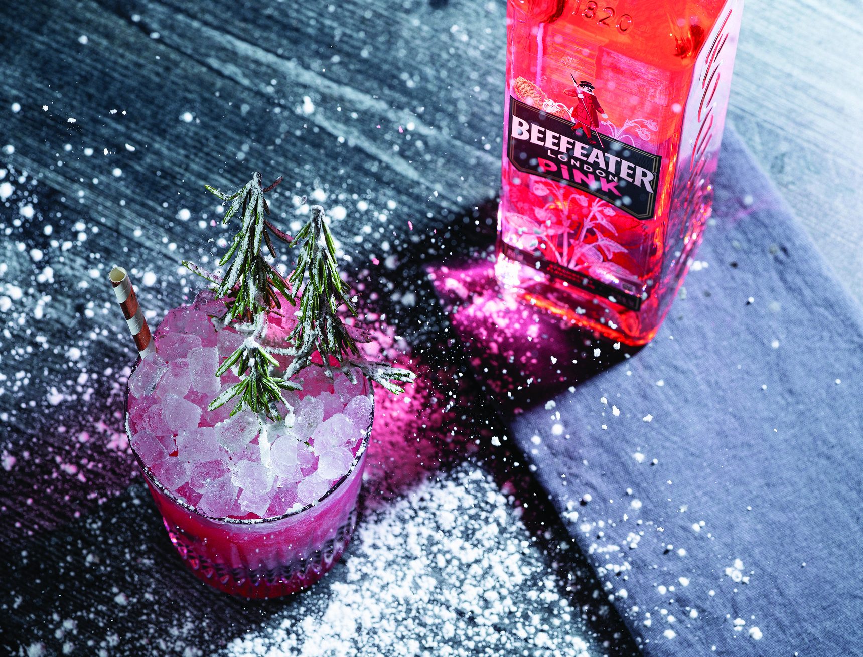 Gin Takes a Cue from Pink Hues