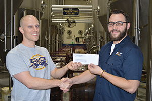 Two Roads Brewing Co. Donates to Air and Space Center in Stratford